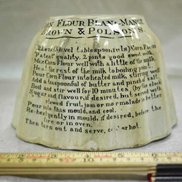 Blanc-mange Mould<br><br>MALWS:2015.1418 Image Description